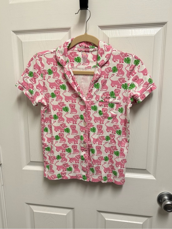 Roller Rabbit Other - Roller Rabbit Pink Lion Pajama Top